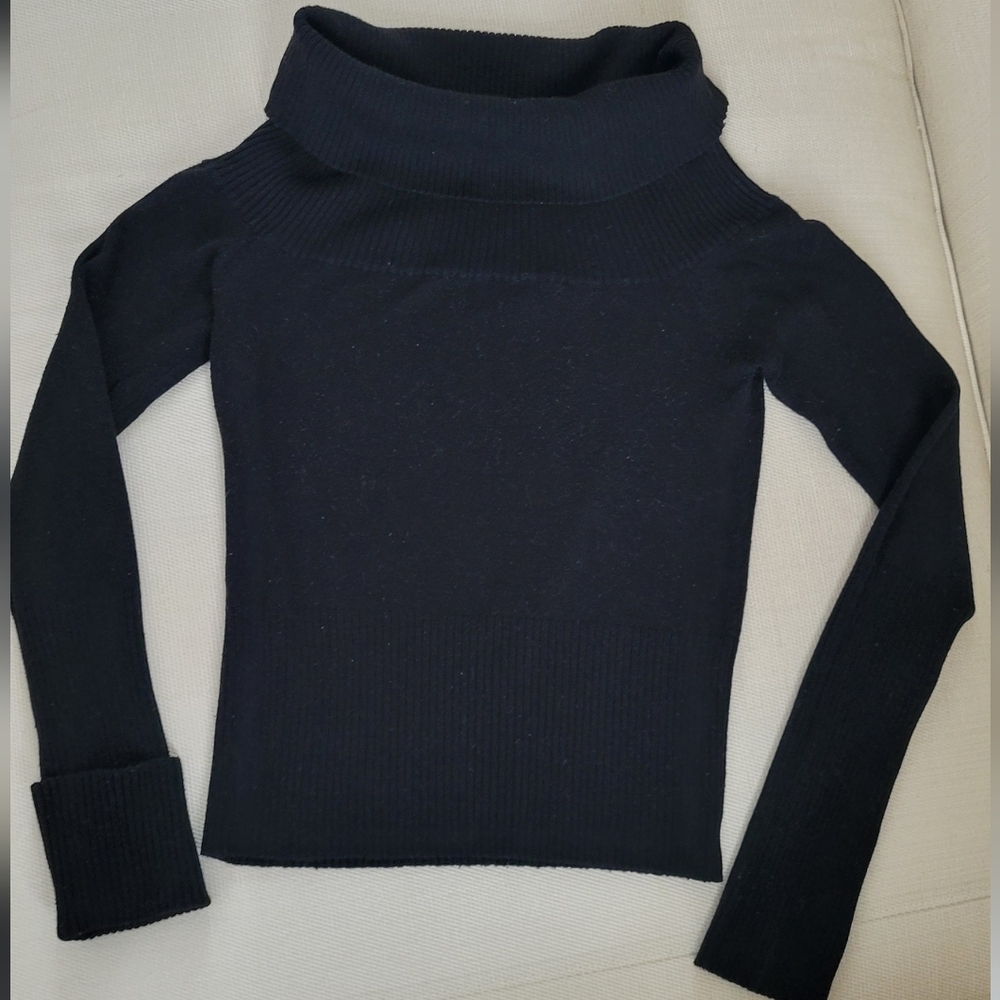 Tulle Vintage sweater black small Cotton blend
